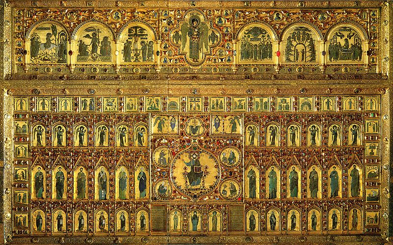 Venezia Basilica San Marco Pala d'Oro - oro gioielli orefici - in sito Gioielleria Venezia Meneghetti CC.jpg